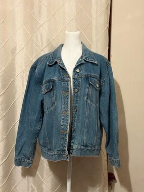 Vintage Bill Blass Jacket XL Oversized 100% Cotton